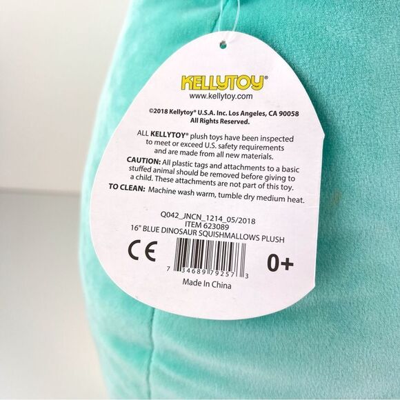 Squishmallow Ben Dinosaur 16" Plush Stuffed Toy - Picture 6 of 13